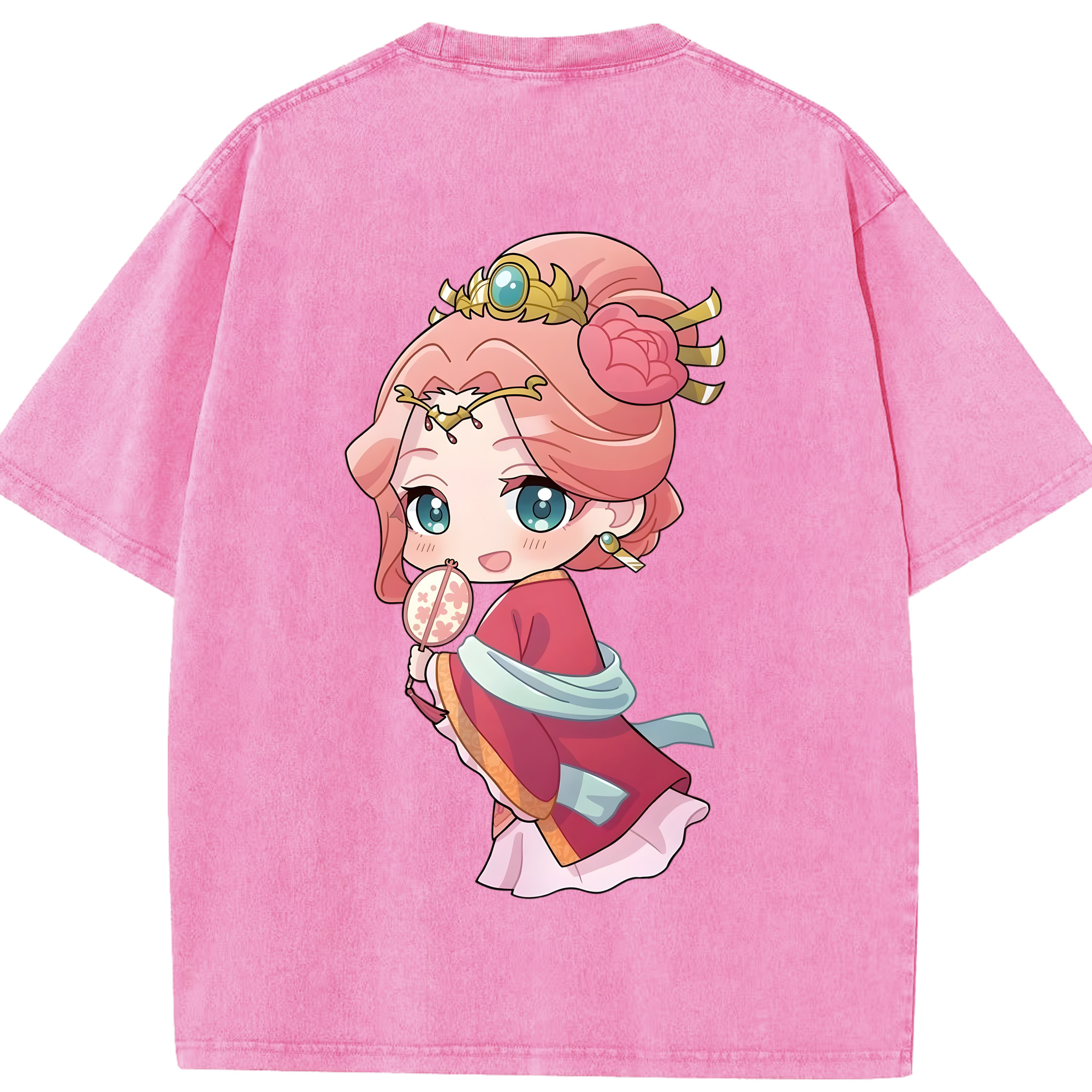 （画像用） 薬屋のひとりごと The Apothecary Diaries 綿100% ヴィンテージ風 半袖Tシャツ（背面プリント）